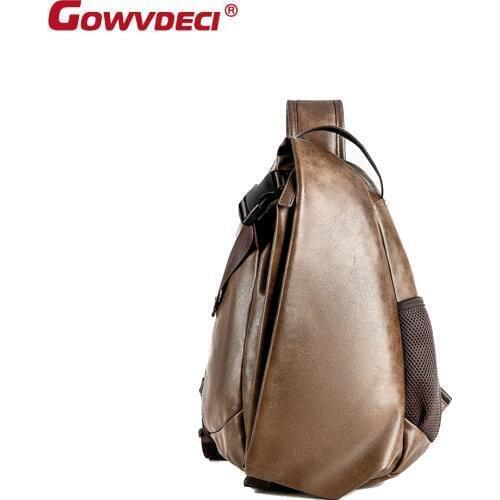 GOWVDECI Mens Brand Bags