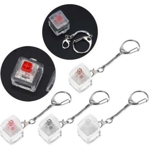 Kailh Box Switch Mechanical Switch Keychain For Keyboard Switches Tester Kit Without LED Light Toys Stress Relief Gifts