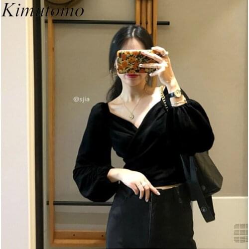 Kimutomo Women's Short Shirts