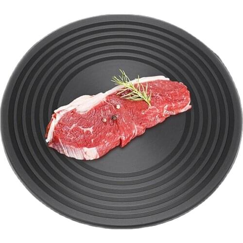 Kitchen Defrosting Plate 28CM Fast Thermal Conductive Sheet Thawing Plate Defrosting Thawing Protection Chassis