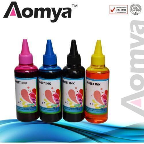 4pcs/lot 100ML Aomya Specialized Refill Ink Kits Compatible For HP 711 T120/T520 Inkjet Printer