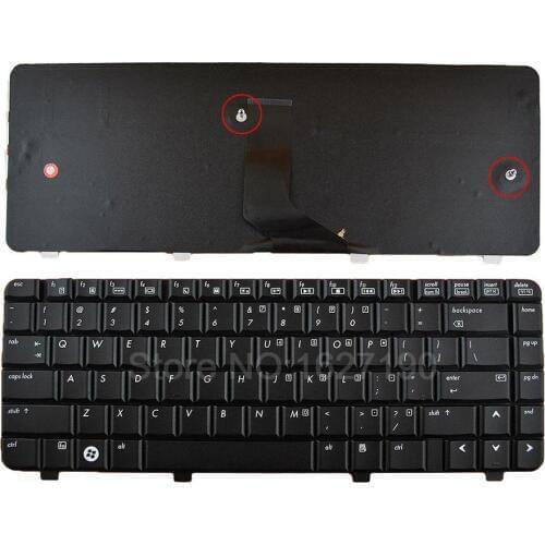 New US Keyboard for HP 6520S 6720S 540 550 BLACK (Reprint) Repair Replacement Notebook/Laptop keyboards