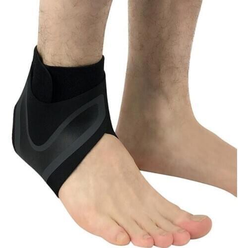 Adjustable Sports Compression Elastic Ankle Brace Support Sprain Prevention Sport Outdoor Fitness Guard Band Ankle Support Brace