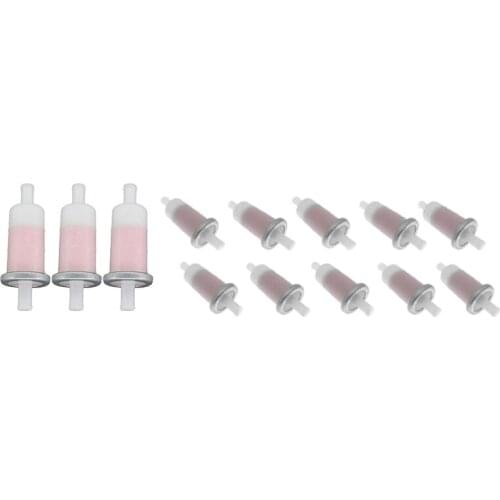 3/8Inch 10MM Motorcycle Fuel Filter for Kawasaki Yamaha Honda CBR600 VT750 600 VT1100 16900-MG8-003 49019-105