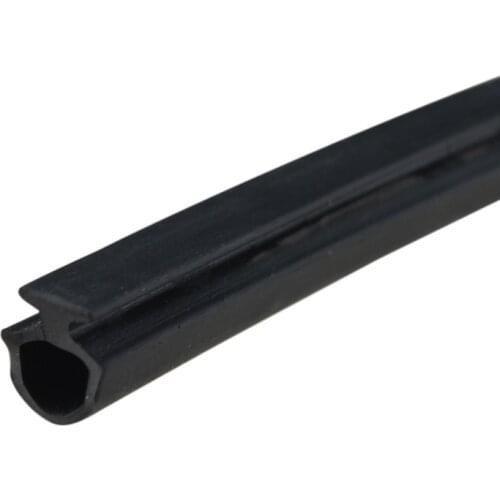 10M Bottom Width 5/6/7mm EPDM Sealing Strips Bridge Aluminum Door/Window Sealed Plastic Strips Energy Saving Windows and Doors