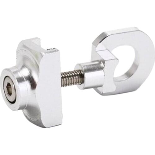 Bike Chain Tensioner Adjuster Aluminum Alloy Bicycle Fastener Bolt Single Speed Bicycle Bolt Screw For Bmx Fixie Bike