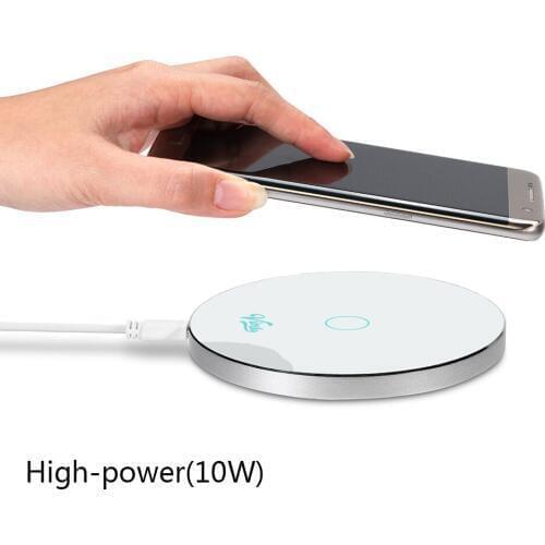 VNSTRIP QI certified 5W 10W wireless charger Pad for Apple iPhone X iPhone8 plus fast charger Adaptor for Samsung S8 S8 plus S9