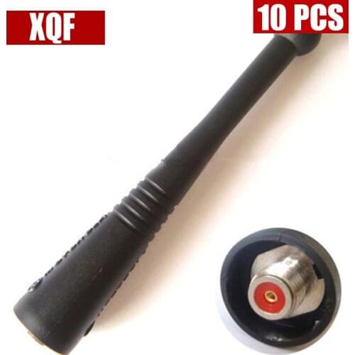 XQF 10PCS 800 MHz Stubby Antenna For Motorola MTX8000 XTS5000 Two Way Radio