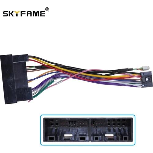 SKYFAME 16Pin Car stereo Wire Harness For KIA HYUNDAI low configuration vehicle cables