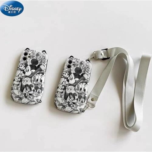 DISNEY 2021 Mickey Case for IPhone 11 12 Pro Xs Max iPhone 7 8 Plus Cute Phone Case 360 Full Cover zz0609