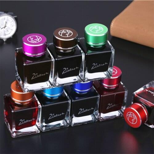 Picasso color ink, non-carbon fountain pen ink, 40ML/bottle pigment type, non stick pen
