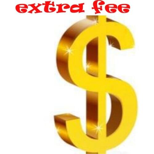 Extra fee,for exam for example have a deference option for wireless with trigger ,for sony camera with LED, or others