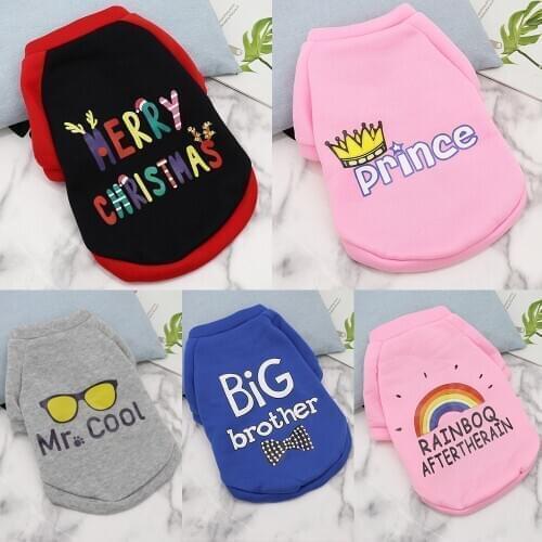 Dog Clothes For Small Dogs Chihuahua French Bulldog Winter Pet Dog Jacket Coat Puppy Cat Dog Christmas Clothing Hoodies XS-XL