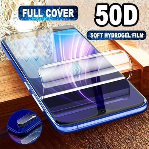 2in1 Hydrogel Film On Note8 Note7 K30 For Xiaomi Redmi Note 5 6 7 8 K20 K30 Pro 8T Screen Protector 8Pro Camera Lens Glass Film