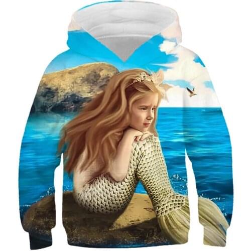 Child Whale Print Retro Clothes Hoodie Casual Long Sleeve Sweatshirt Tops Ladies Harajuku Autumn Fashion Hoody Dropshipping Boys