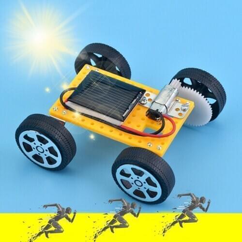 Solar Car DIY Assemble Toy Set Solar Powered Car Kit Educational Science For Kid Solar Toys car