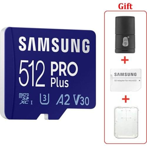 SAMSUNG 128GB TF MicroSD memory Card Pro Plus U3 V30 read 160MB/s Write 120MB/s High-speed Game Console tablet Computer