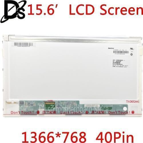 KEFU B156XW02 LP156WH4 LP156WH2 LTN156AT24 LTN156AT05 LTN156AT02 For 15.6 LCD Screen LED Laptop 1366*768 40pin 100% original