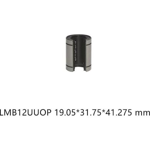 LMB12UUOP 3/4 inch linear ball bearing bush bushing for shaft cnc 19.05*31.75*41.275 mm