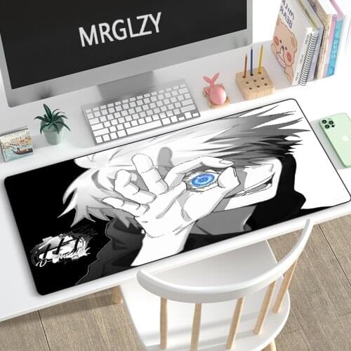 MRGLZY Multi-size Anime XXL Large Mouse Pad Jujutsu Kaisen 400*900MM MousePads Computer Gaming Peripheral Accessories Desk Mat