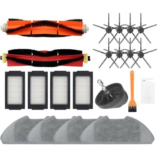 For Xiaomi Mijia PRO Robot Vacuum Cleaner Main Brush Mop Cloth Side Brush HEPA Filter Guide Wheel Accessories Parts