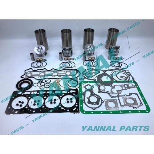 New V3800 Overhaul Kit With Piston Ring Full Gasket Kit For Kubota Engine