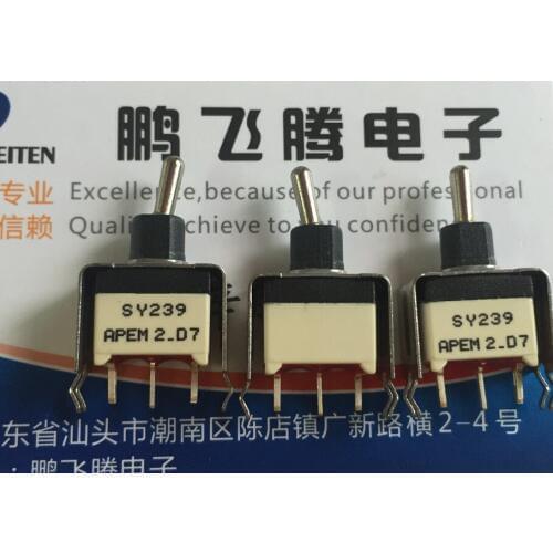 Original new 100% waterproof button switch SY239A-7 3gear 3pin bracket rocker switch