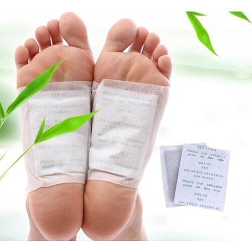 10pcs Detox Foot Patch Natural Cleansing Foot Pads Mask Keeping Fit Slimming Foot Massage Mats for Health Care Feet Care