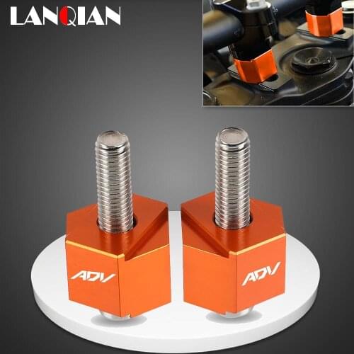 Motorcycle Handlebar Bar Risers Fit For 790 390 ADVENTURE 2019 2020 2021 390ADV 390 790 ADV CNC Billet Aluminum Handlebar Risers