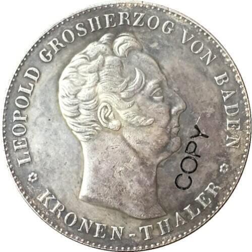 German 1836 1 Kronenthaler coin copy 38mm