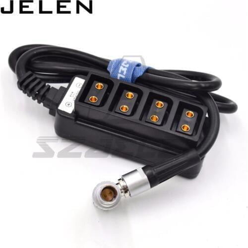 ARRI AMIRA/XT camera 12v 2pin power to 4 D-tap Camera power DTAP fourway splitter
