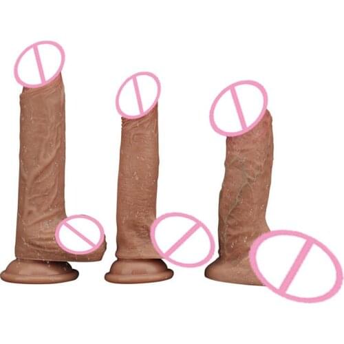 Adult sex toys new simulation skin real muscle domineering penis silicone big penis female masturbation sex toy