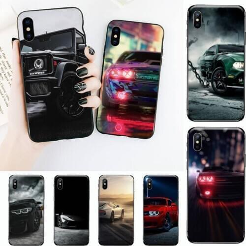 Sports Cars Male Men Phone Case for iPhone 11 12 mini pro XS MAX 8 7 6 6S Plus X 5S SE 2020 XR