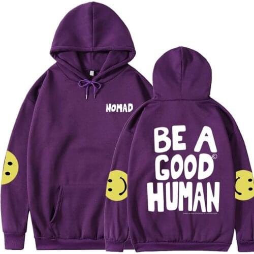 2021 NOMAD Hoodie Kpop JIMIN NOMAD BE A GOOD HUMAN Hoodie Harajuku hoody Harajuku clothing