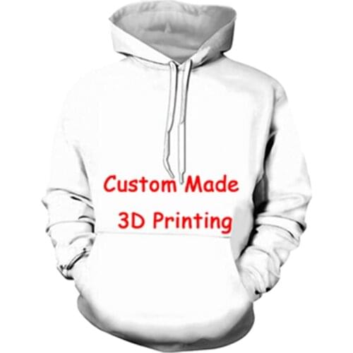 Men/Women 3D Printed Hoodies Create Your Own Custom Design