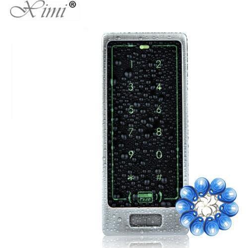Good Quality Standalone RFID Card Smart Card Access Control Keypad 8000 User Face Waterproof Door Access Control System M12-B
