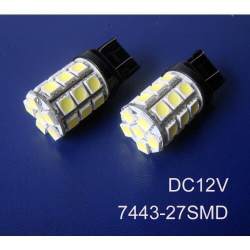 High quality 12V T20 7443 Led Rear Bulb Lamp Lights W21/5W Auto Led Brake Light,Stoplight Parking Light free shipping 2pcs/lot