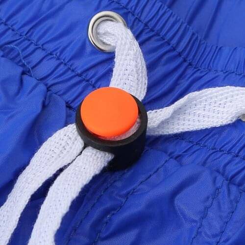 US Stock 50 Cord Locks 2-Hole Spring Loaded Plastic Cord Stoppers Drawstring Paracord Toggles Sliding Locks DIY Fasteners Crafts