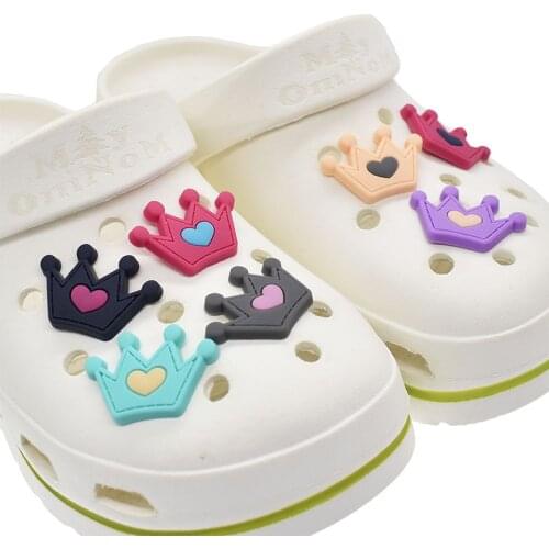 10pcs/set Cabochon Shoe Decoration Croc Shoe Charms Solid Cute Creative Accessories for Hole Shoe Kids and Adults