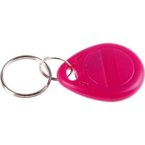 10Pcs EM4305 T5577 duplicator badge copy 125khz rfid tag card key ring