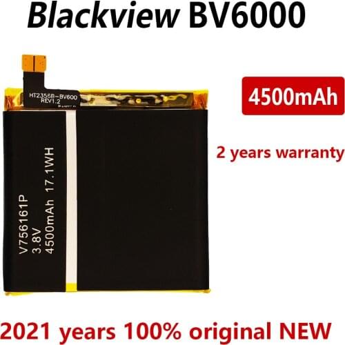100% Original 4500mAh Replacement battery For Blackview BV6000 BV6000S High Quality Batteries Bateria With Tracking number