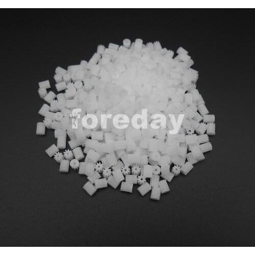 100PCS X 9 Teeth 91A Plastic Gear 0.3 Modulus 1MM DIY Model Accessories 9T Plastic Spur Gear 3MMX4MM 100PCS/LOT *FD221