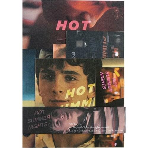 15Sheets of 8styles Literary Theater Series Classic Film Television Footage Jounal Decoration Sticker Movie Scrapbook