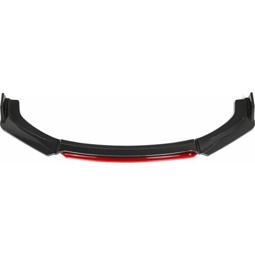 4PCS Car Front Bumper Splitter Lip Diffuser Body Kit Spoiler For Peugeot 307 308 3008 407 5008 807 For Citroen Berlingo III MK3