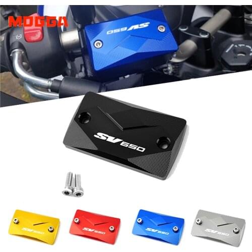 For SUZUKI SV650 SV650S SV650X 1999-2020 2019 2018 2017 2016 Motorcycle CNC Accessories Front brake Fluid Reservoir Cap Cover
