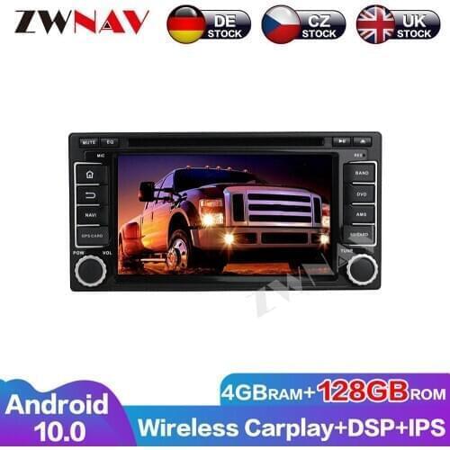 Android 10 128G Auto Radio DSP Audio Navigation GPS For Subaru Forester Impreza 2008-2012 Multimedia Head Unit Car DVD Player