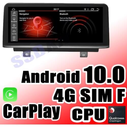 Car Navi GPS Navigation Android 10 For BMW 4 F32 F33 F36 M4 S55 F82 F83 NBT EVO Audio iDrive Carplay Multimedia Stereo System