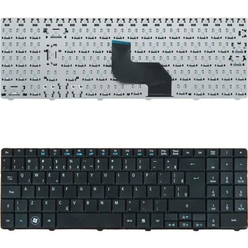 Brazil Layout Replacement Keyboard for Acer E625 E627 E628 E725 Aspire 5516 Laptop Keyboard With Frame High Quality