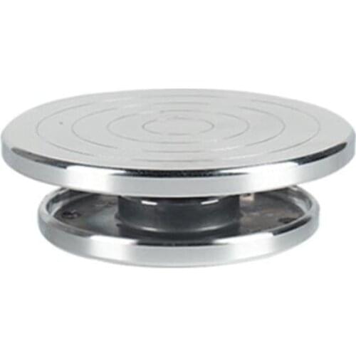 Practical 12/15cm Double Face Use Aluminum Alloy Turntable for Ceramic Clay Sculpture Platform Pottery Wheel Rotating Tools