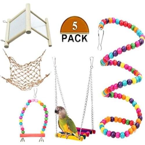 Parrot bite toy toy bird 5Set